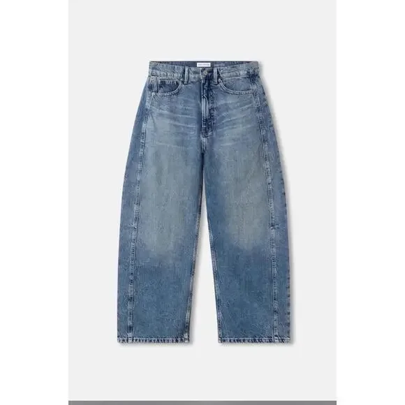 Good American Blue Wide-Leg Jeans - Picture 2 of 2